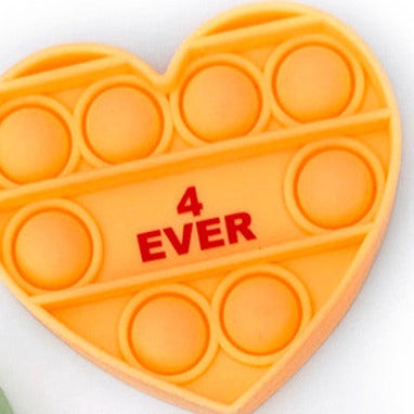 Valentine's Day Conversation Heart Pop Fidget Bubble Popper Toy - The Milk Moustache