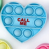 Valentine's Day Conversation Heart Pop Fidget Bubble Popper Toy - The Milk Moustache