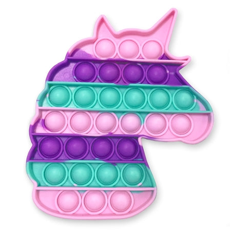 OMG! Pop Fidgety Bubble Popper Fidget Toy - Multi-Color Unicorn - The Milk Moustache