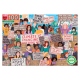 Climate March! 100-Piece Puzzle - The Milk Moustache