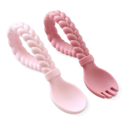 Itzy Ritzy - Pink Sweetie Spoons - The Milk Moustache