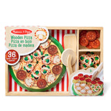Wooden Pizza Party Play Food - The Milk Moustache