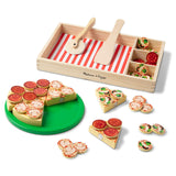 Wooden Pizza Party Play Food - The Milk Moustache