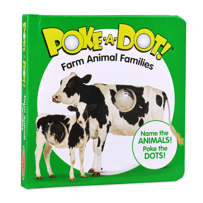 Poke-A-Dot Book : Farm Animal Families - The Milk Moustache