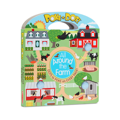 Poke-A-Dot Book : All Around Sunny Farm - The Milk Moustache