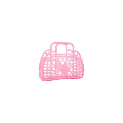 Sun Jellies Mini Retro Basket Bag - Assorted Colors - The Milk Moustache