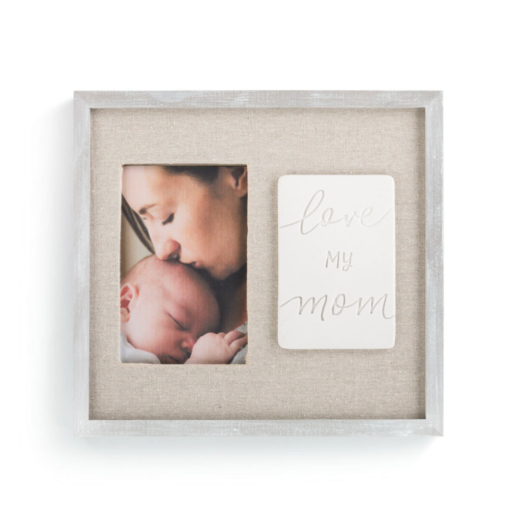 Love My Mom Photo Frame - The Milk Moustache