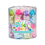 Lil' Juicy Box Scented Erasers & Sharpeners - The Milk Moustache