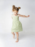 Special Price! Baby's Breath Bamboo Girl Sundress Dress - The Milk Moustache