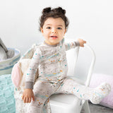 Magnetic Me Big Sky Modal Footie - The Milk Moustache