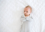 Copper Pearl Knotted Newborn Gown - Everest - The Milk Moustache