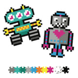 Jixelz - Roving Robots - The Milk Moustache