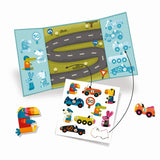 Repositionable Sticker Book - Cars - The Milk Moustache