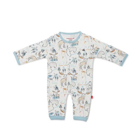 Magnetic Me Northern Lights Organic Coverall - The Milk Moustache