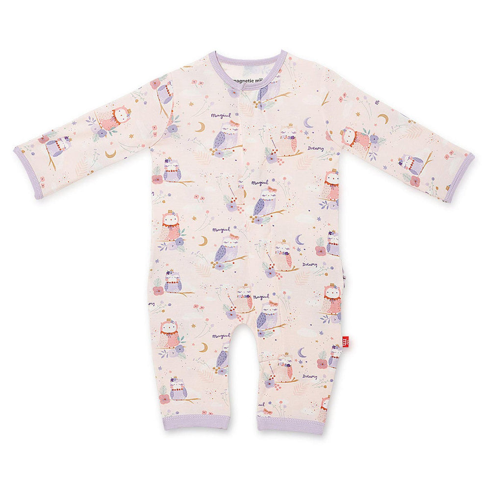 Magnetic Me Owl Love You Forever Modal Coverall - The Milk Moustache