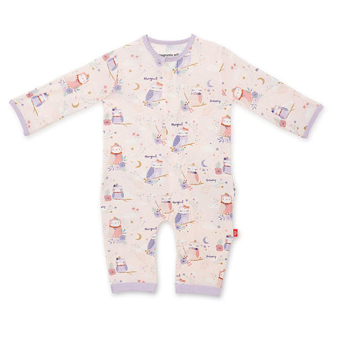 Magnetic Me Owl Love You Forever Modal Coverall - The Milk Moustache