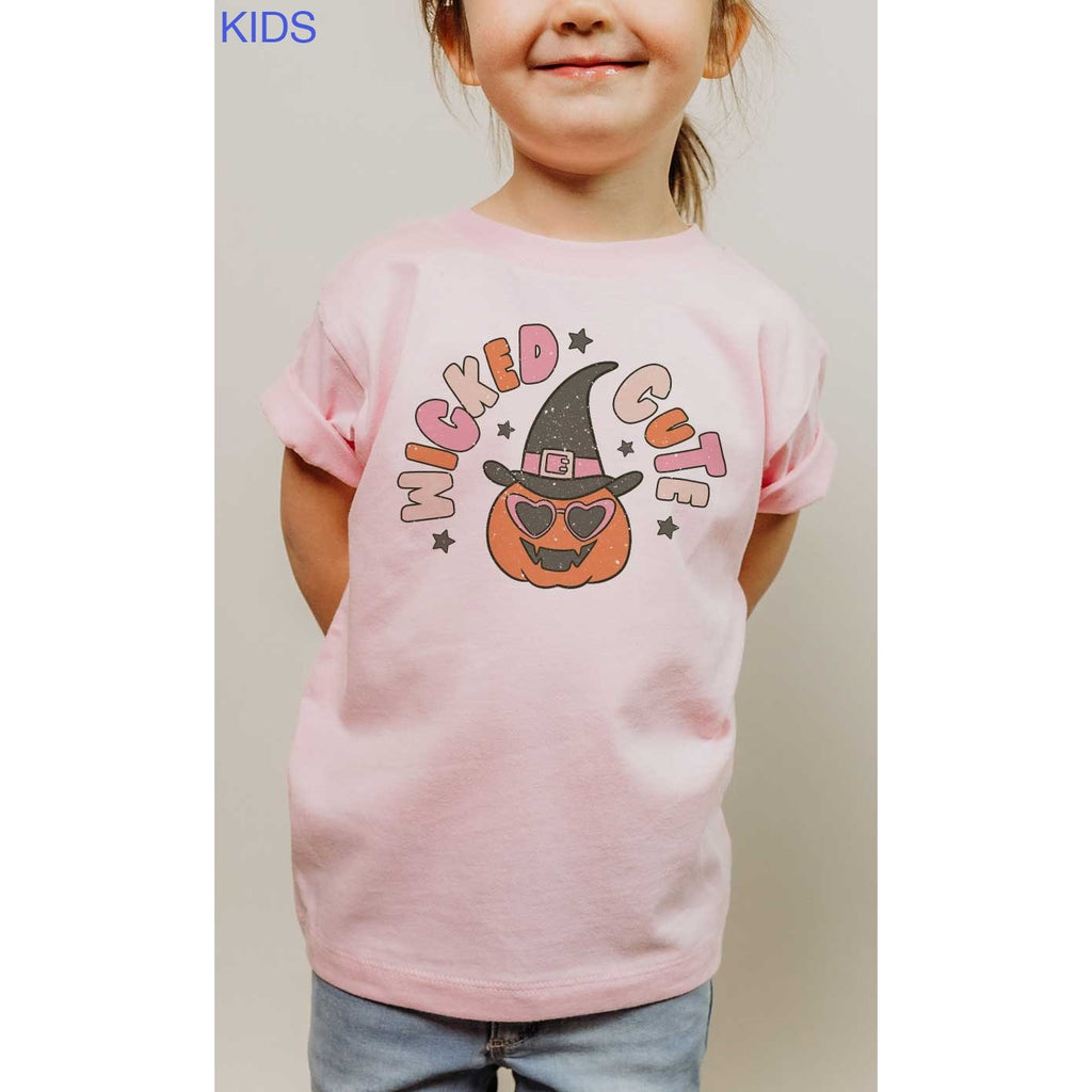 Wicked Cute Kids Graphic Tee - The Milk Moustache