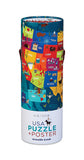 200-Piece USA Puzzle + Poster - The Milk Moustache