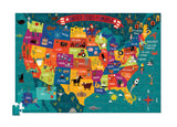200-Piece USA Puzzle + Poster - The Milk Moustache